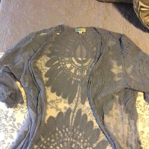 Boho lace cardigan